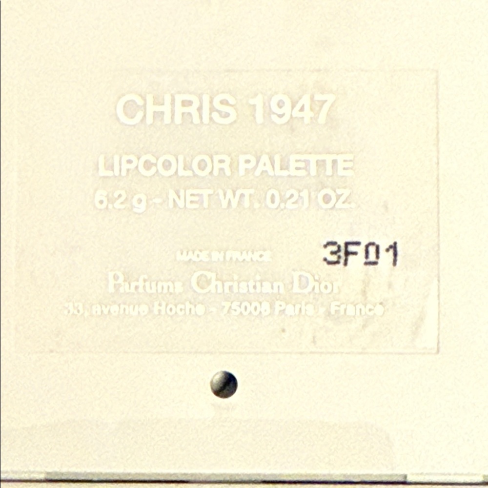 Vintage Dior Lipcolor Palette CHRIS 1847 - Picture 7 of 7